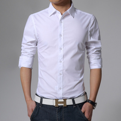 Teexe | Men’s Formal French Tuxedo Dress Shirt - Image 5
